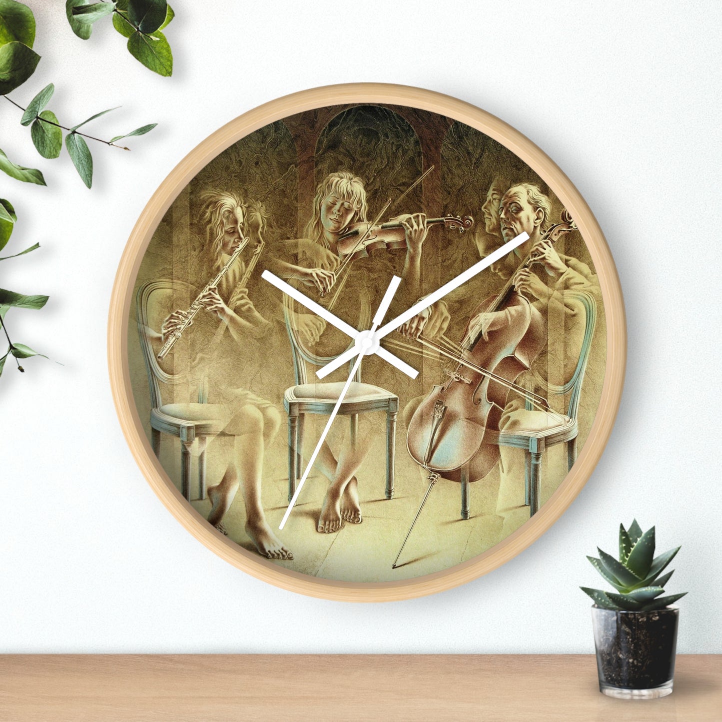 Prelude of Friendship Wall Clock