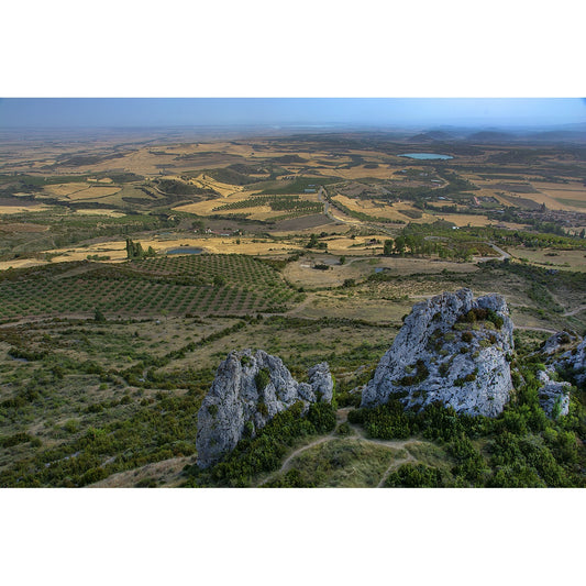 Zuid-Spaanse landschap Andalusië, Spanje. Print 5