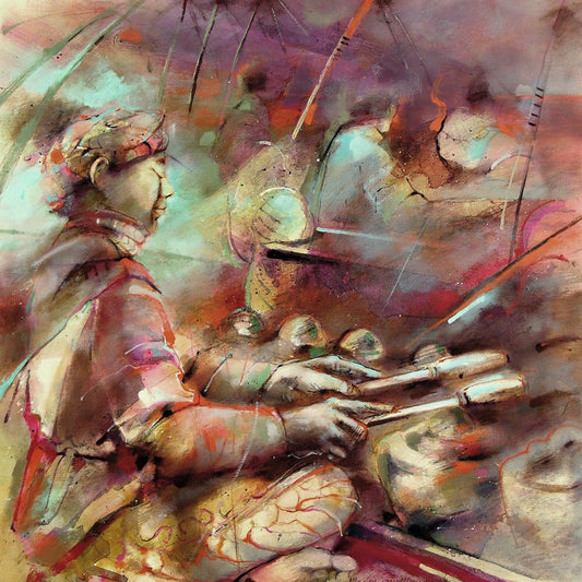 Gamelan music: The rhythmic heartbeat of Indonesian culture, Art print