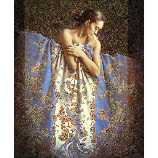 Women in Graceful Gowns (1), Realism, Art print