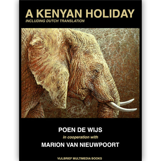 Kenyan Holiday Paintings | Digtal Art Book by Dutch painter of Realism Poen de Wijs